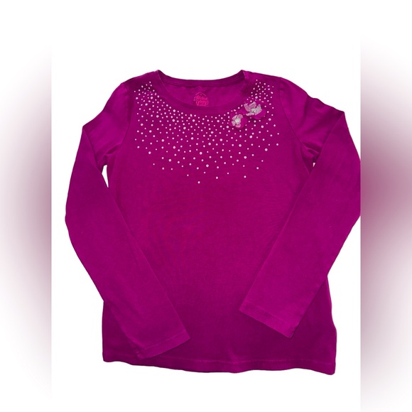 Faded Glory bundle of 3-pcs Girls long sleeves top size Large (10-12) - Picture 4 of 10